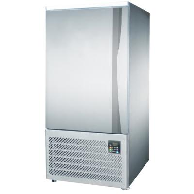 China Single-temperature -40 Degree Freezer Cryogenic Blast Refrigerator 10 Trays Stainless Steel Blast Chiller for sale