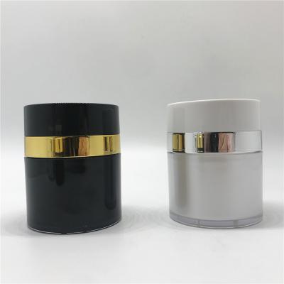 China Skin Care 15ml 30ml 50ml PMMA Airless Cream Pump Dispenser Cream Jar Container for sale