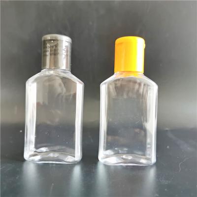 China BEAUTY PACKAGING fast shipping! 60ml Mini Hand Sanitizer Bottles Plastic Bottled Bottle Hand Gel Only For Antibacterial Hand Gel for sale