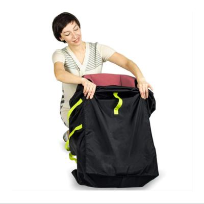 China Brief & Single Color Durable Car Seat Travel Bag Ideal Door Check Car Seat Bag For Safe And Secure for sale