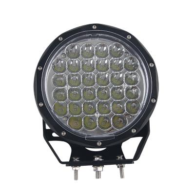 China PC+ABS Alloy 7inch LED Driving Lights 128W Offroad 4X4 Auto Headlight for sale