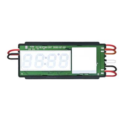 China Factory price touch sensor switch with temperature time display anti-fog device touch electronic lamp switch for mirror CY-D12TOA-03CT for sale