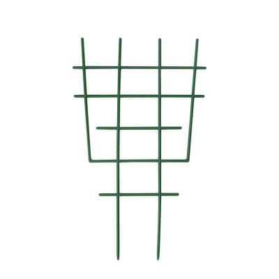 China Rot Proof Plastic Army Green Plant Trellis Garden Plant Support for sale