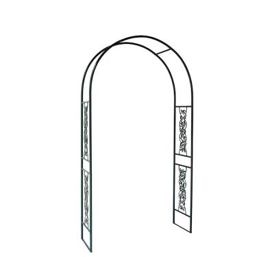 China Hot Selling Classic Outdoor Rot Proof Garden Backyard Metal Arch For Climbing Plants for sale