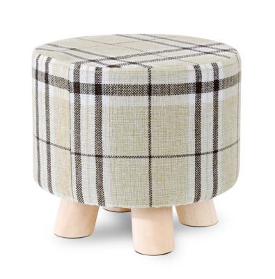 China (Other) Creative Wholesale Adjustable Wooden Fashion Living Room Bedroom Children Stool Foot Stool for sale