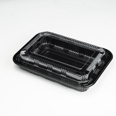 China Hot Selling HYX-525 Black High Quality Professional Custom Disposable Eco Friendly Plastic Bowl for sale