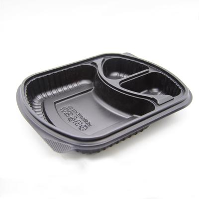 China Factory Best Selling HYX-003 Simple Modern Disposable Supplier Black Small Plastic Bowl for sale