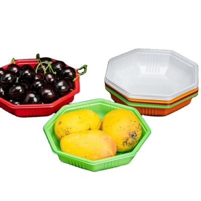 China 2022 Hot Selling High Quality Disposable Factory Price Colorful Practical Pulp Fruit Fruit Tray for sale