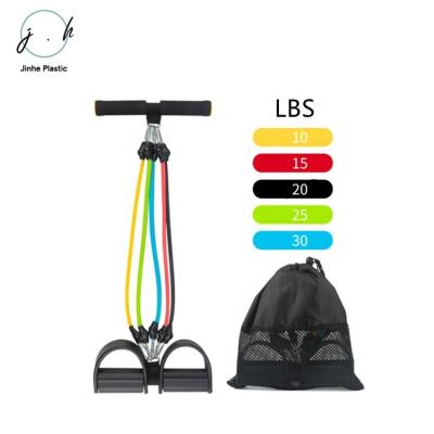 China Bodybuilding Amazon Hot Sale Ready To Ship LOW MOQ Yoga Pedal Pull Up Resistance Band For Sit Up Expander for sale