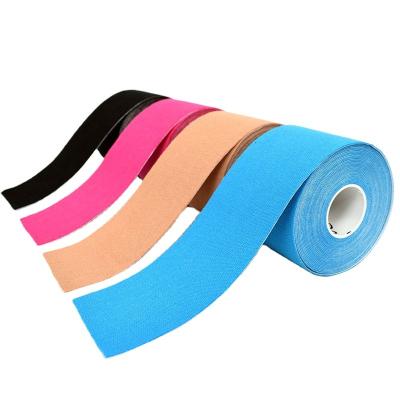 China 96% cotton+4% Spandex Cotton Elastic Medical Muscle Bandage Strapping Sports Tape For Fitness for sale