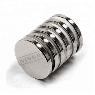 China High quality super strong N35 permanent industrial magnet customized disc ndfeb magnet for sale