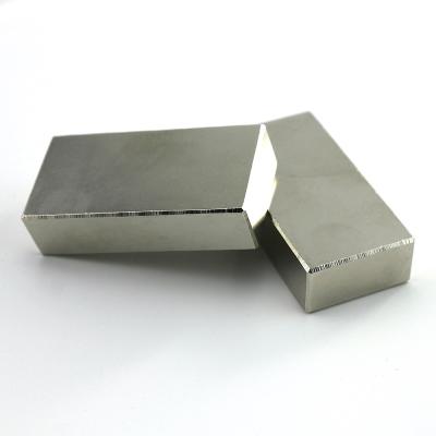 China Industrial Square Block NdFeB Magnet Anti Rust Strong Rare Earth Permanent Magnets for sale