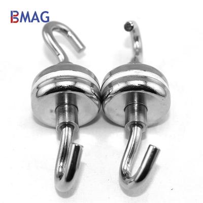 China Industrial Magnet Strong Pull Force Customized Hook Magnet for sale