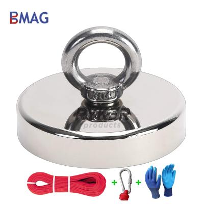 China Industrial Magnet NdFeB Pot Magnet Neodymium Magnet Hook Clamping Magnet for sale