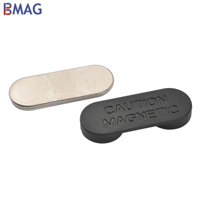 China Online Hotsale Industrial Magnet 10 Piece Magnetic Name Badge Magnet Name Tag Holders for sale