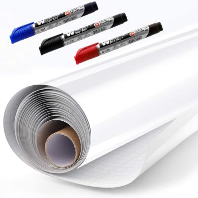 China Environmental Friendly Wide Wipe Cling Whiteboard Self Adhesive Use Self Adhesive Sticker for Office for sale