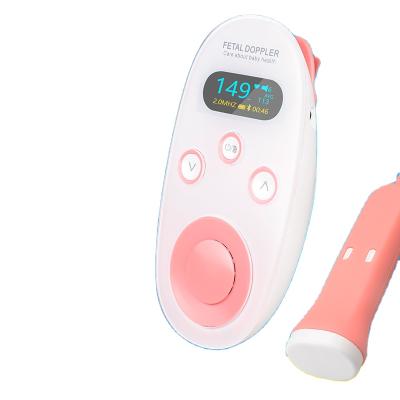 China Baby Ultrasound Smart Portable Heart Beat Plastic Fetal Monitor Fetal Doppler Heartbeat Detector Te koop