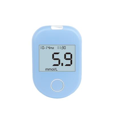 China Plastic Safe Digital Glucometer Sugar Test Machine In Blood Monitor Health Care Machine Blood Glucose Multimeter for sale