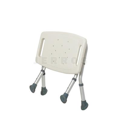 Κίνα Aluminum Alloy + Plastic Folding Bathroom Shower Chair Bath Seat Shower Seat for Elderly προς πώληση