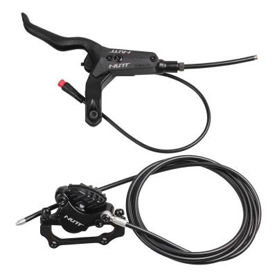 China Widely Used Installation NUTT Aluminum Alloy E-Bike Right Brake Bicycle Hydraulic Brake Set For MTB for sale