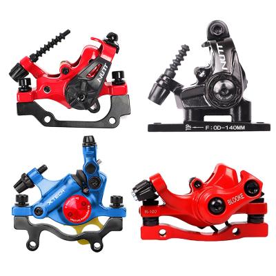 China Moutain Bikes Wholesale Road 4 MTB Model Hydraulic Line Pulling Bicycle Disc Brake Bicycle Set Parts Bike Brake Caliper Kit for sale