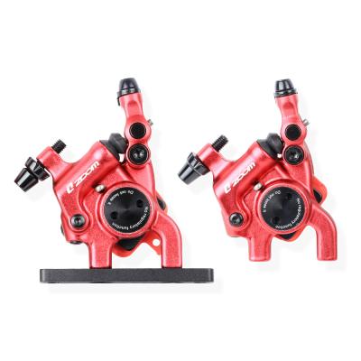 China Aluminum Alloy With Resin Pads ZOOM 160mm Caliber High Quality Ultralight Aluminum Alloy Bicycle Bilateral Brake Bicycle For Roadbike for sale