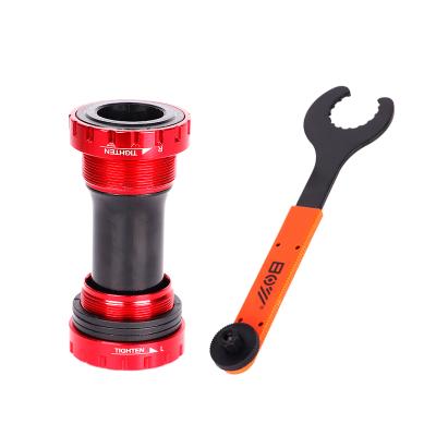 China Aluminum Alloy BLOOKE Mountain Hollow Bike BOY Tool MTB AM XC Off Road Aluminum Alloy Bracket Bicycle Bottom Parts for sale