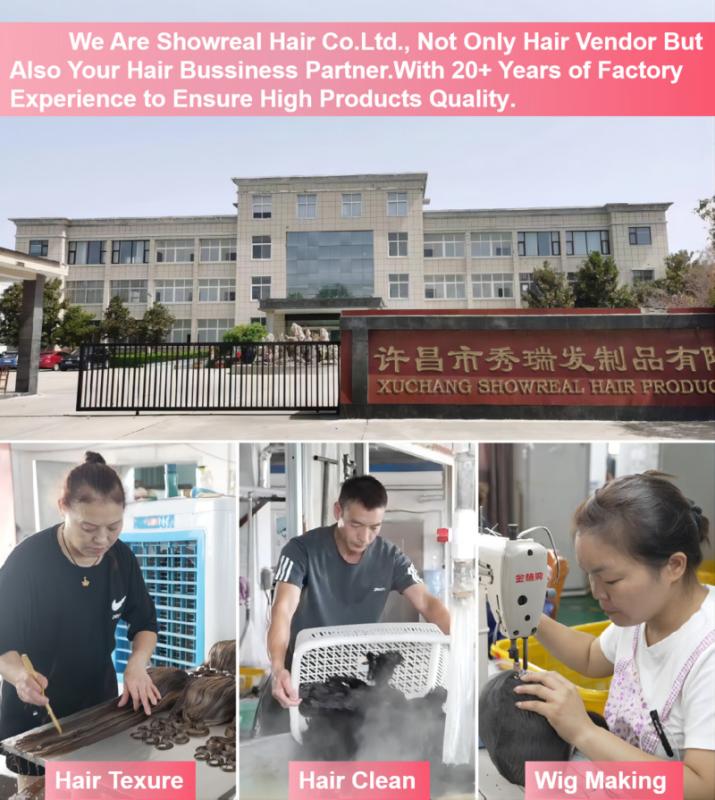 Verified China supplier - Xuchang Showreal Hair Products Co., Ltd.