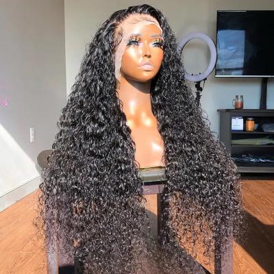 China Raw Virgin 13X4 13X6 360 Body Wave Lace Front Human Hair Wigs Wholesale Curly Human Hair Glueless Hd Wigs For Black Women for sale