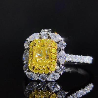 China Wholesale Light CLASSIC American Jewelry Fashion Gold Plated Paved Diamond Ring, 18k Gold Ring Woman Jewelry for sale