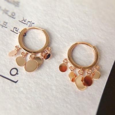 China Fashion CLASSIC lightweight luxury jewelry wholesale jewelry gold wedding brass earrings for sale