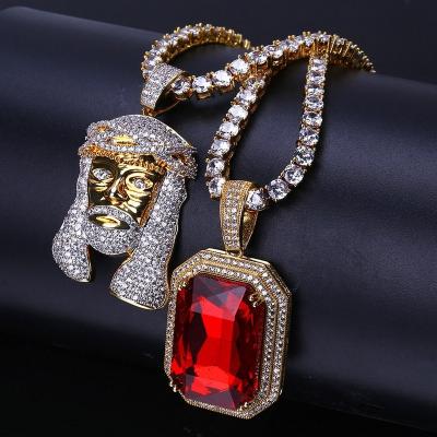 China Custom Round Hiphop Gold Iced Out Custom Picture Pendant Hip Hop Necklace Photo Pendant Picture With Picture for sale