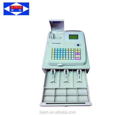 China RS232/USB Good Quality Electronic Cash Register Machine 3 Bill And Cheap 8 Coin Cash Box 335*380*220mm for sale