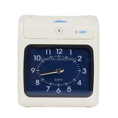 China S-180P 188*85*0.35mm Electronic Time Recorder, Handheld Time Recorder, Punched Card Time Clock for sale