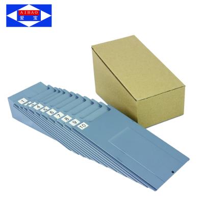 China ABS Collapsible Attendance Sheet Holder Stand / Punching Attendance Sheet Holder for sale