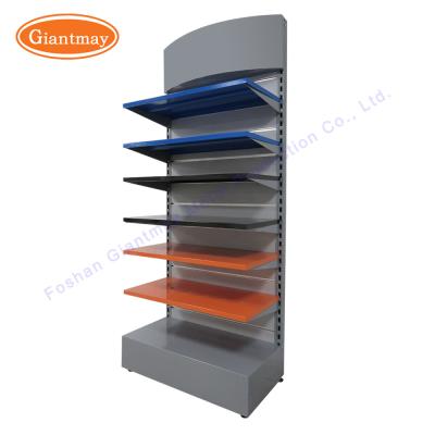 China Cosmetics Floor Stand Cosmetic Shop Display Slatwall for sale