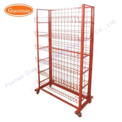 Chine pomme de terre Chip Display Rack de taille de 1650mm à vendre