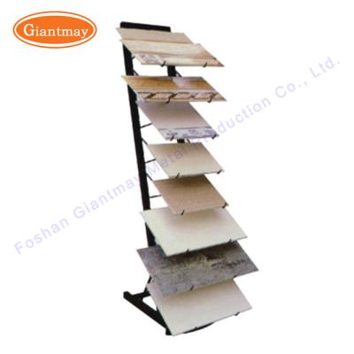 China Showroom Ceramics Floor Tiles Display For Wood Tile Rack for sale