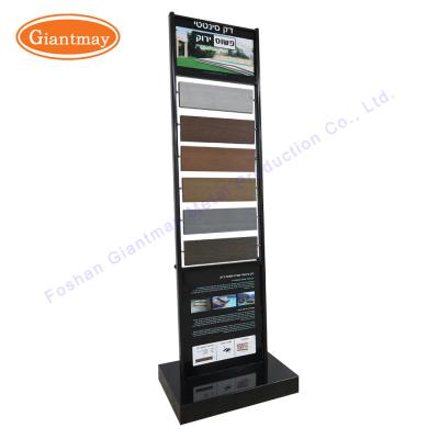 China Granite Ceramic Metal Display Rack Wooden Tile Stand for sale