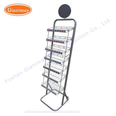 China Nail Polish Display Rack Nail Polish Cosmetics Rack for sale