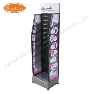 China Kolonialwarenhandlungs-Speicher-Peg Stand Supermarket Display Rack-Metall zu verkaufen