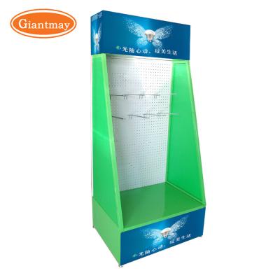 China LED Exhibition Product Store Shop Stand Metal Display Rack for sale