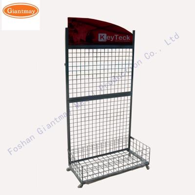 China Floor Standing Glove Socks Stand Wire Grid Display for sale