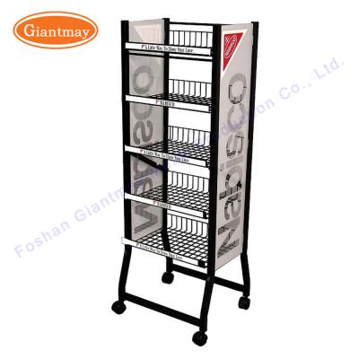 Chine Métal Chip And Candy Display Racks d'ODM d'OEM pour le magasin à vendre