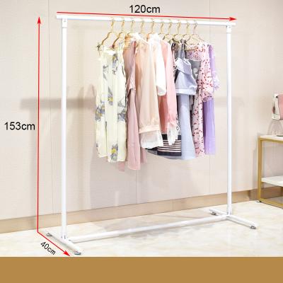 中国 Dress Freestanding Clothes Rack女性金属の衣類の陳列台 販売のため