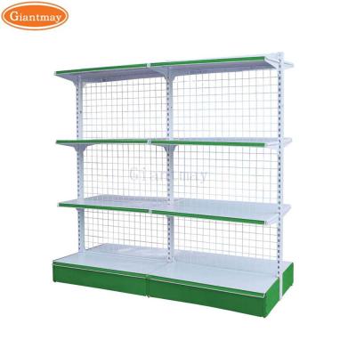 China Supermarket Rack Luxury Retail Store Shelves Wire Gondola for sale