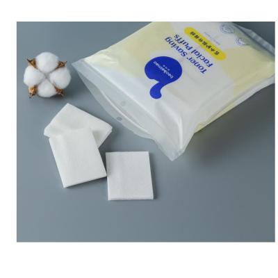 China The latest 100% cotton washable cotton pad disposable makeup remover cotton ball for sale