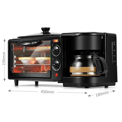 China 9L Roasters, 4 Cup Coffee Makers, Automatic Power-Up OEM Acceptable 3 in 1 Coffee Machine for sale