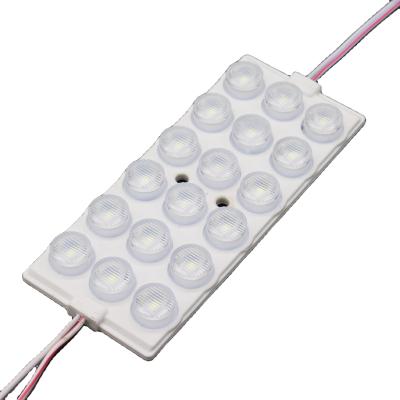 China Outdoor Advertising Letter 12V Sign Pixel Dot Lights IP65 10W Injection Bright LED Display Module Manufacturer for sale