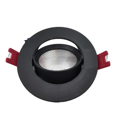 China EU Indoor Borderless Anti-glare Surface Mounted Led Downlight Hotel Decoration Ceiling Wall Joint Embedded Classic Spotlight for sale